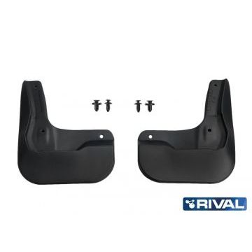 Брызговики Rival передние 2 штуки для Toyota Camry XV70 2017-