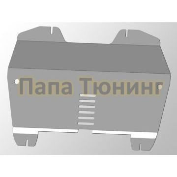 Защита картера и КПП ТСС алюминий 4 мм для Toyota Camry 2017- Защита картера и КПП ТСС алюминий 4 мм для Toyota Camry 2017-