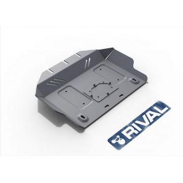 Защита картера Rival алюминий 4 мм для Toyota Land Cruiser 150 Prado, V - 2.7; 3.0d; 4.0; 2.8d; устанавливается совместно с 333.5783.1.6/Lexus GX 460, V - 4.6; устанавливается совместно с 333.5783.1.6/Toyota FJ Cruiser , V - 4.0; устанавливается совместно с 333.5789.1.6 2009-
