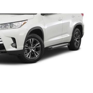 Пороги алюминиевые Rival BMW-Style для Toyota Highlander 2014-2020