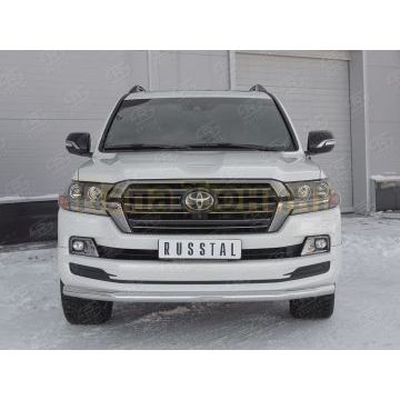 Защита переднего бампера секции d57 для Toyota Land Cruiser 200 Excalibur 2017- Защита переднего бампера секции d57 для Toyota Land Cruiser 200 Excalibur 2017-