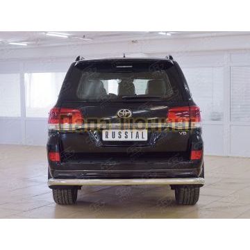 Защита заднего бампера d76 РусСталь для Toyota LC 200 Executive 2016-