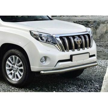 Защита переднего бампера 76 мм Rival для Toyota Land Cruiser Prado 150 2009-2017