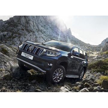 Защита передняя волна 57 мм Rival для Toyota Land Cruiser Prado 150 2017-