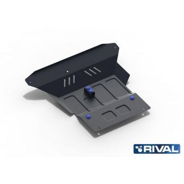 Защита картера и КПП Rival для 1,8 и 2,0 сталь 2 мм для Toyota RAV4 2000-2005