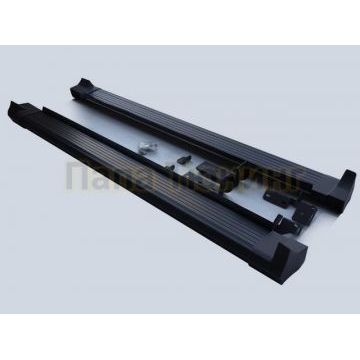 Пороги алюминиевые OEM Tuning для Toyota RAV4 2013-2015