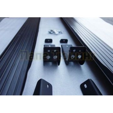 Пороги алюминиевые OEM Tuning для Toyota RAV4 2013-2015