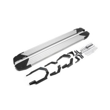 Пороги алюминиевые Rival Start для Toyota RAV4 2013-2019