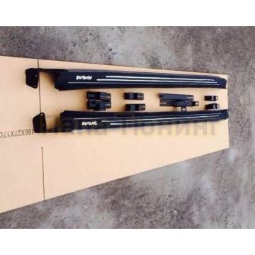 Пороги алюминиевые OEM-style для Toyota RAV4 2015-2019