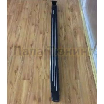 Пороги алюминиевые OEM-style для Toyota RAV4 2015-2019