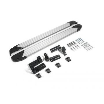 Пороги алюминиевые Rival Start для Toyota RAV4 2015-2019