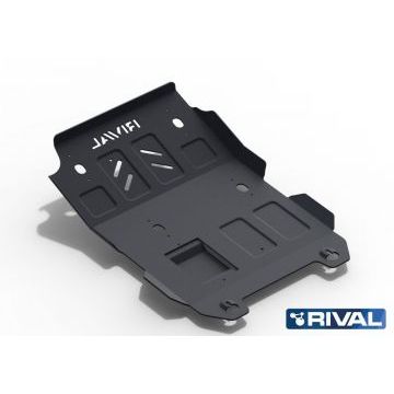 Защита картера и радиатора Rival для 3,5 cталь 3 мм на 4х4 для Toyota Tacoma 2015-