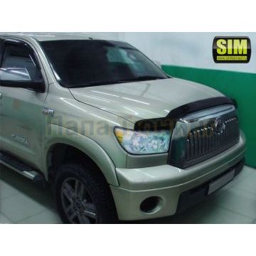 Дефлектор капота темный SIM для Toyota Tundra 2010-2019