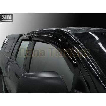 Дефлекторы боковых окон SIM 4 штуки для Toyota Tundra 2006-