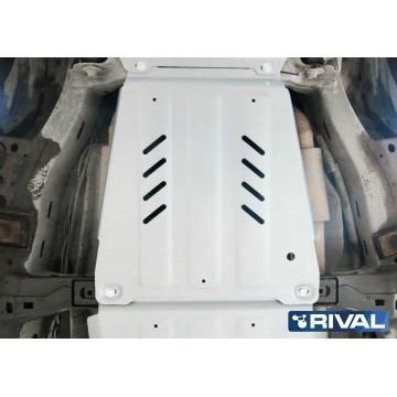 Защита КПП Rival для 5,7 алюминий 6 мм для Toyota Tundra 2006-