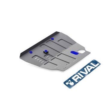 Защита картера и КПП Rival для 1,6/1,8/2,0 алюминий 4 мм для Toyota Avensis/Verso 2009-2018