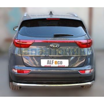 Защита заднего бампера 60 мм ALFeco для Kia Sportage 2016-