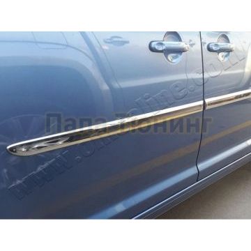 Молдинг дверной 4 части Omsa_Line для Volkswagen Caddy 2015-
