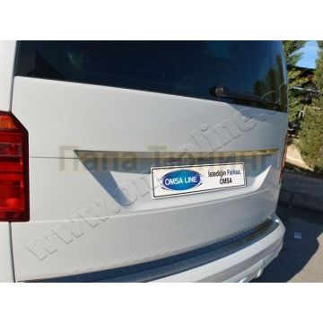 Накладка над номером на крышку багажника Omsa_Line для Volkswagen Caddy 2015-