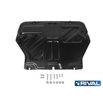 Защита картера + КПП Rival сталь 2 мм для Volkswagen Transporter, V - все 2003-