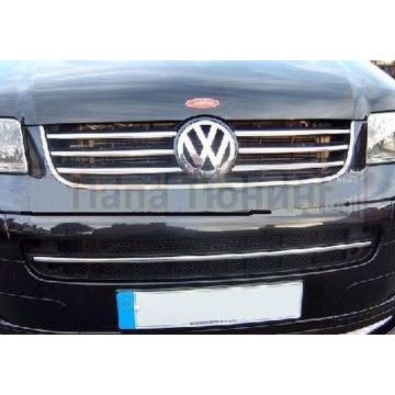 Накладка на решетку воздухозаборника 1 часть Omsa_Line для Volkswagen Caravelle/Multivan 2003-2009 Накладка на решетку воздухозаборника 1 часть Omsa_Line для Volkswagen Caravelle/Multivan 2003-2009