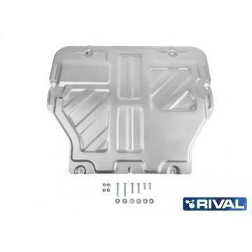 Защита картера + КПП алюминий 4 мм RIVAL для Volkswagen Caravelle, V - 2.0 TDI (110 л.с.) 2020-/Volkswagen Caravelle, V - все 2003-2015/Volkswagen Caravelle, V - все 2015-2019/Volkswagen Multivan, V - 2.0 TDI (110 л.с.) 2020-/Volkswagen Multivan, V - все 2003-2015/Volkswagen Multivan, V - все 2015-2019/Volkswagen Transporter, V - 2.0 TDI (110 л.с.) 2020-/Volkswagen Transporter, V - все 2003-2015/Volkswagen Transporter, V - все 2015-2019