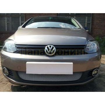 Защита радиатора хром РусСталь для Volkswagen Golf+ 2009-2014