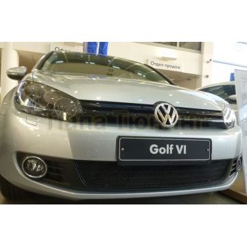 Защита радиатора Arbori черная сота 15 мм для Volkswagen Golf 6 2009-2012