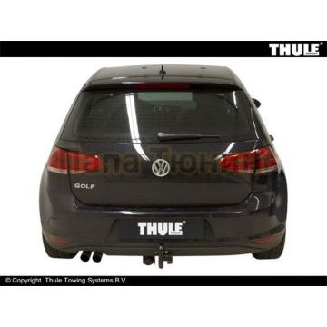 Фаркоп Brink шар BMA съёмный на хетчбек для Volkswagen Golf 7 2013-