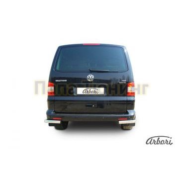 Защита задняя уголки 57 мм Slitkoff для Volkswagen Multivan T5 2003-2009 Защита задняя уголки 57 мм Slitkoff для Volkswagen Multivan T5 2003-2009