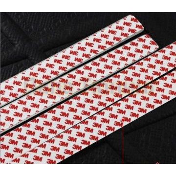 Накладки на внешние пороги OEM Tuning для Volkswagen Passat B8 2015-