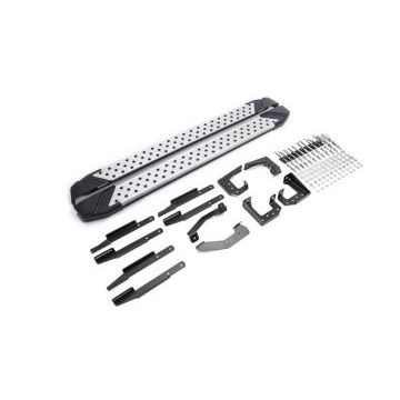 Пороги алюминиевые Rival BMW-Style для Volkswagen Touareg R-Line 2015-2018