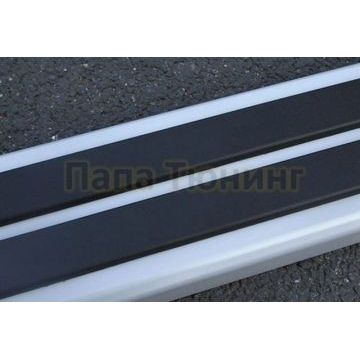 Пороги алюминиевые OEM Tuning для Volkswagen Touareg 2010-2017