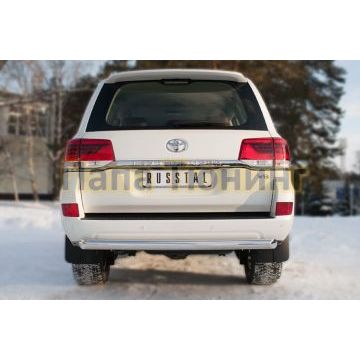 Защита заднего бампера d76 РусСталь для Toyota Land Cruiser 200 2015-