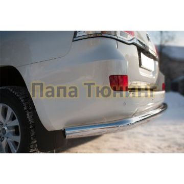 Защита заднего бампера d76 РусСталь для Toyota Land Cruiser 200 2015-