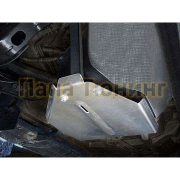 Защита бака (алюминий) 4мм ТСС для Hyundai Tucson 2015-2018/Hyundai Tucson 2018-2021/Kia Sportage 4WD (QL) 2016-2021