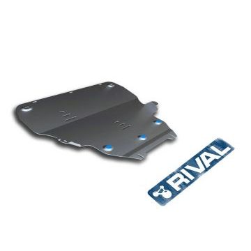 Защита картера + КПП алюминий 4 мм RIVAL для Volvo V40 Cross Country, V - 2.0; полный привод 2013- Защита картера + КПП алюминий 4 мм RIVAL для Volvo V40 Cross Country, V - 2.0; полный привод 2013-