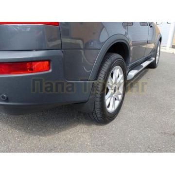 Пороги алюминиевые OEM Tuning для Volvo XC90 2006-2014