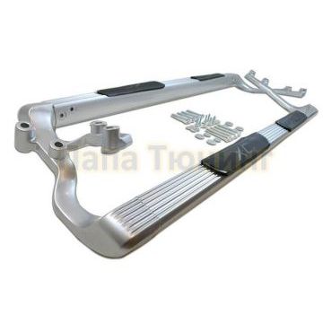 Пороги алюминиевые OEM Tuning для Volvo XC90 2006-2014