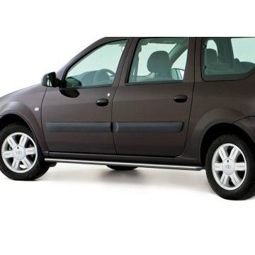 Защита штатных порогов 42 мм Rival для Lada Largus 2012-