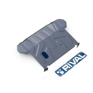 Защита картера + КПП Rival алюминий 4 мм для Lada 2110, V - 1.6 1995-2007