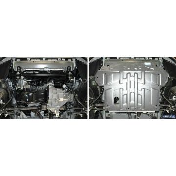 Защита картера + КПП Rival алюминий 4 мм для Lada 2110, V - 1.6 1995-2007