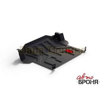 Защита картера + КПП сталь 2 мм АвтоБРОНЯ для Lada 2110, V - все; Увеличенная 1995-2007/Lada Priora, V - 1.6; Увеличенная 2007-2018