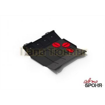 Защита картера + КПП сталь АвтоБроня для Lifan Solano, V - 1.5 2016-/Lifan Solano, V - 1.6; 1.8 2009-2016/Lifan Solano, V - 1.5 2014-2016