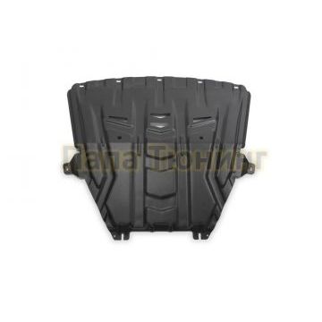 Защита картера + КПП сталь 2 мм АвтоБРОНЯ для Lada Vesta Sport, V - 1.8; увеличенная 2018-/Lada Vesta SW Cross, V - 1.6; 1.8, включая СVT; увеличенная 2017-/Lada Vesta SW, V - 1.6; 1.8, включая СVT; увеличенная 2017-/Lada Vesta, V - 1.6; 1.8, включая СVT; увеличенная 2015-