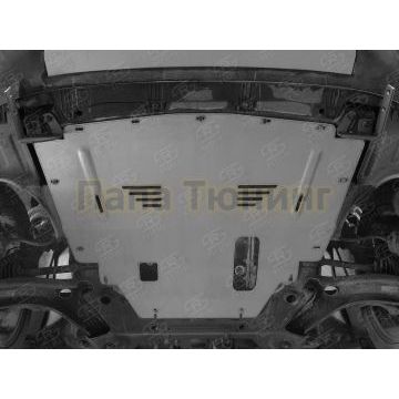 Защита картера Руссталь алюминий 4 мм для Lada Vesta Cross 2017-