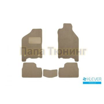 Коврики в салон Klever Premium бежевые 5 штук для ВАЗ 2115 1997-2012 Коврики в салон Klever Premium бежевые 5 штук для ВАЗ 2115 1997-2012