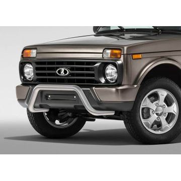 Защита передняя скоба 57 мм Rival для ВАЗ 4x4 Urban 2015-