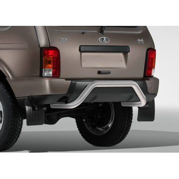 Защита заднего бампера скоба 57 мм Rival для ВАЗ 4x4 Urban 2015-