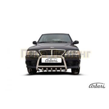 Кенгурин низкий с клыками 57 мм Slitkoff для Тагаз Road Partner 2008-2011 Кенгурин низкий с клыками 57 мм Slitkoff для Тагаз Road Partner 2008-2011